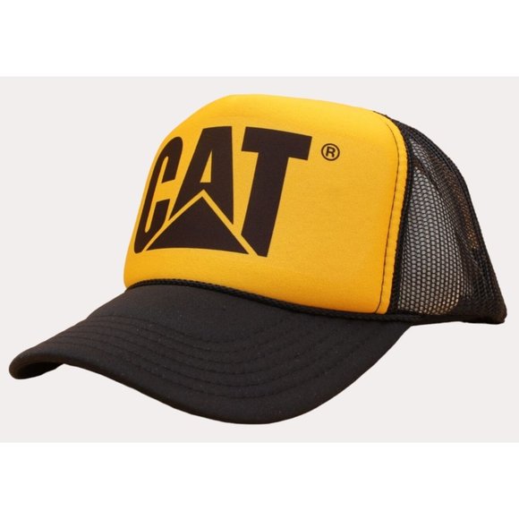 Caterpillar CAT Foam Snap Back Trucker Hat - Picture 4 of 4
